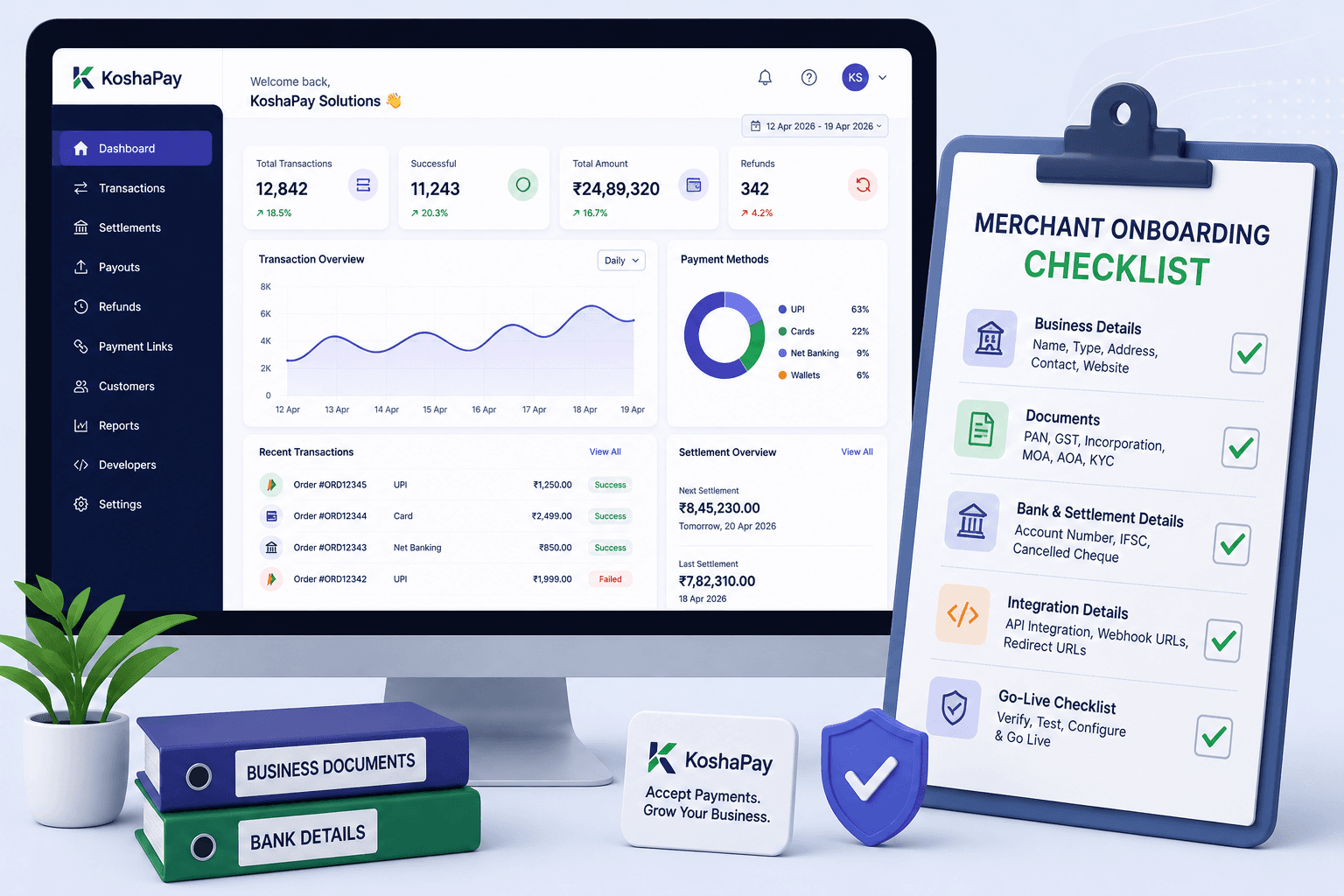 Merchant Onboarding Checklist for Payment Gateway Setup