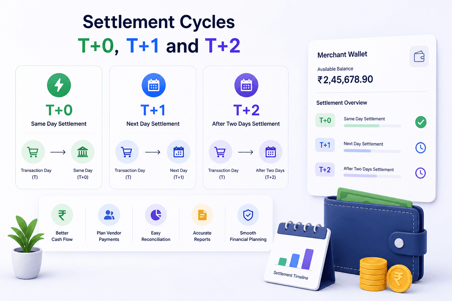 Settlement Cycles Explained: T+0, T+1, and T+2