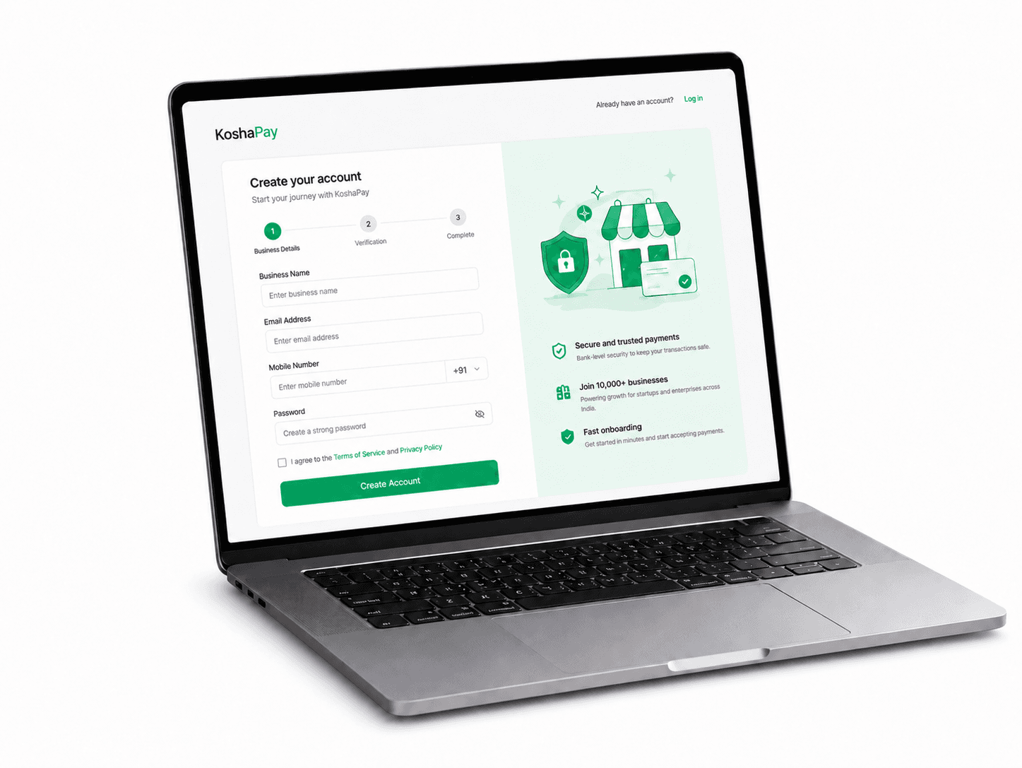 Create Your Account